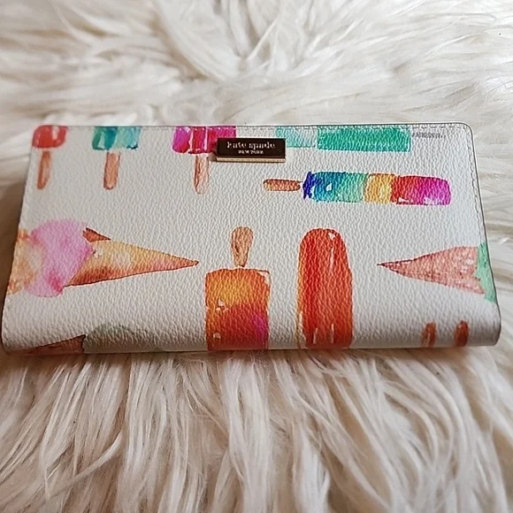 Kate Spade Ice Cream Bi-fold Wallet - Picture 7 of 12